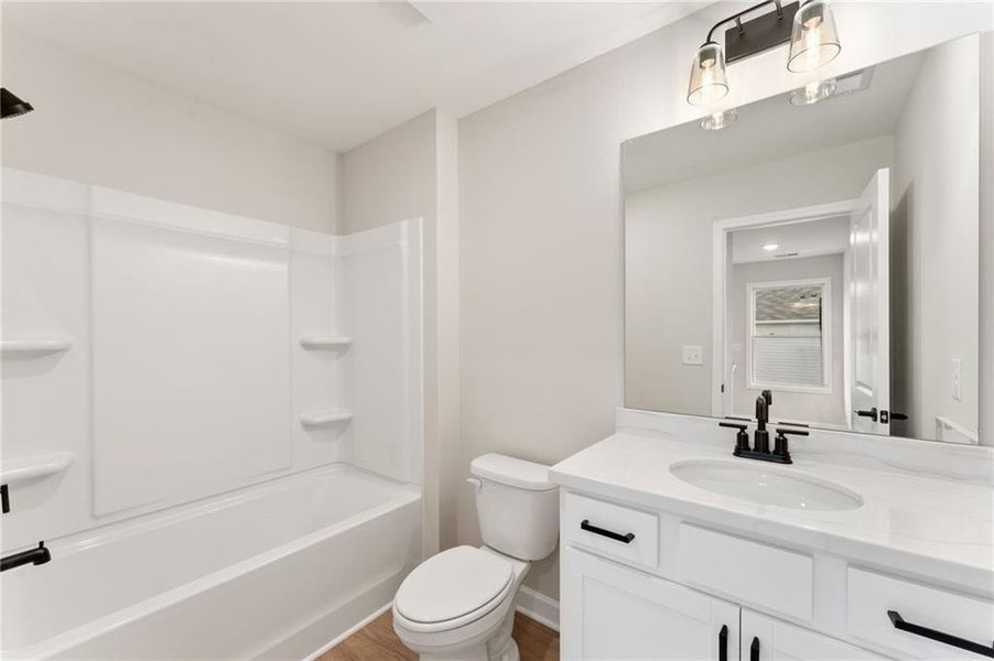 Furnished interior view inside a new home in East Park Village, Kennesaw (Image 10).