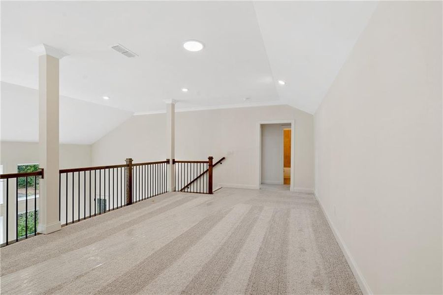 Spacious, unfurnished interior of a new home in Promenade at Sawnee Village, Cumming (Image 25).