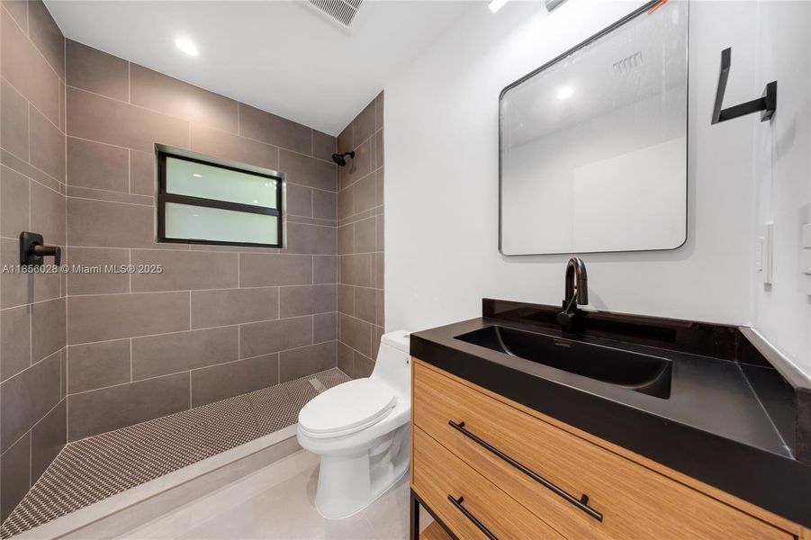 Furnished interior view inside a new home in , Miami (Image 3).