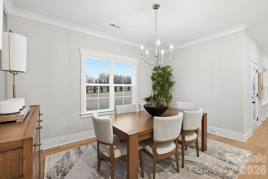 Furnished interior view inside a new home in , Lexington (Image 9).