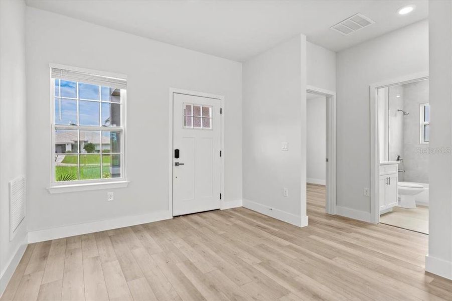 Spacious, unfurnished interior of a new home in , Indian Lake Estates (Image 18). Spacious, unfurnished interior of a new home in , Indian Lake Estates (Image 18).