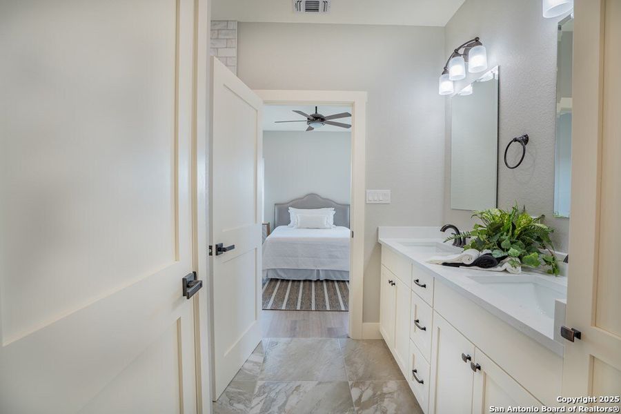 Furnished interior view inside a new home in , Kerrville (Image 7).