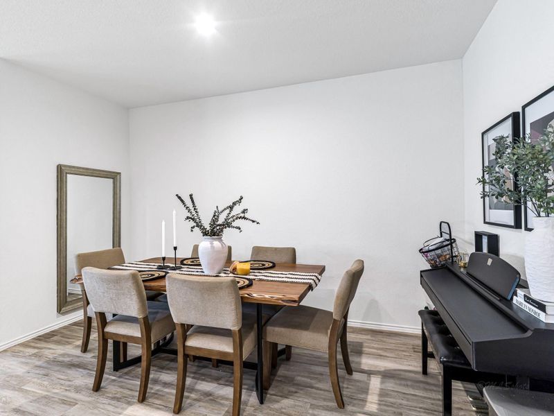 Furnished interior view inside a new home in Tamarron, Fulshear (Image 25).