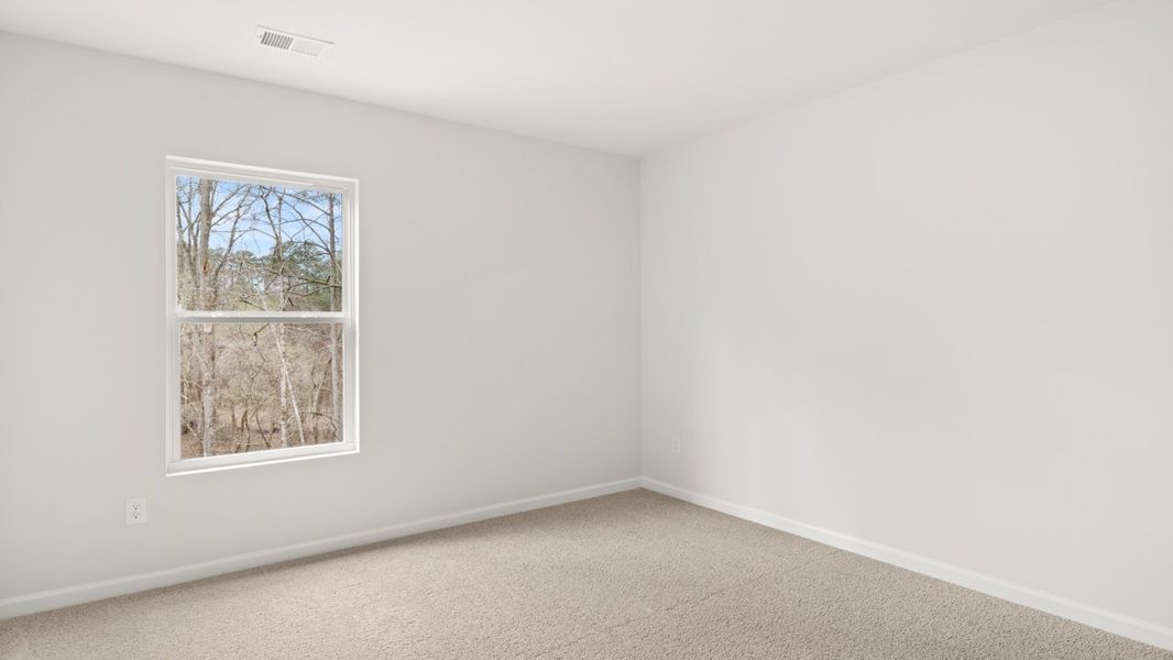 Spacious, unfurnished interior of a new home in South Wind, Union City (Image 25).