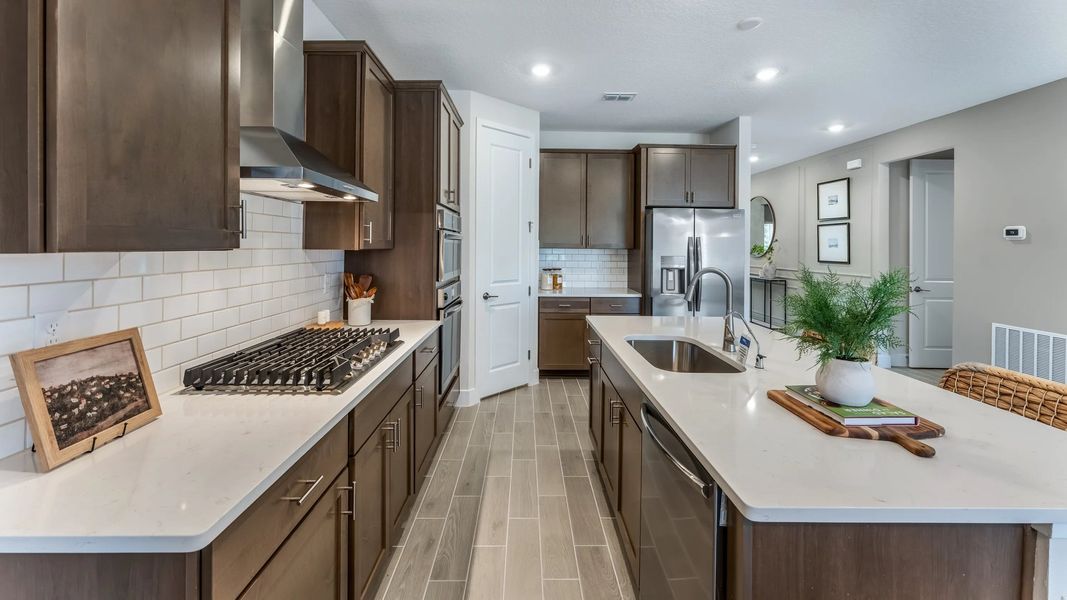 Open layout kitchen