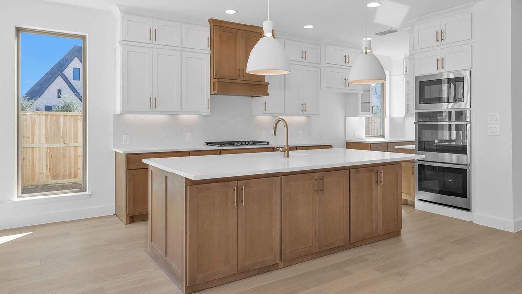 Furnished interior view inside a new home in Jordan Ranch 65', Fulshear (Image 6).