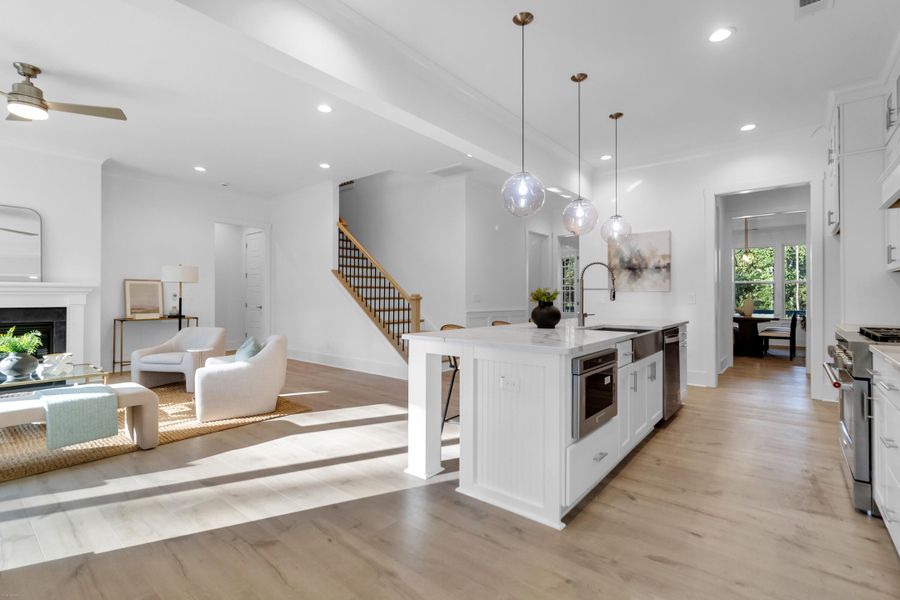 Furnished interior view inside a new home in , Moncks Corner (Image 14). Furnished interior view inside a new home in , Moncks Corner (Image 14).