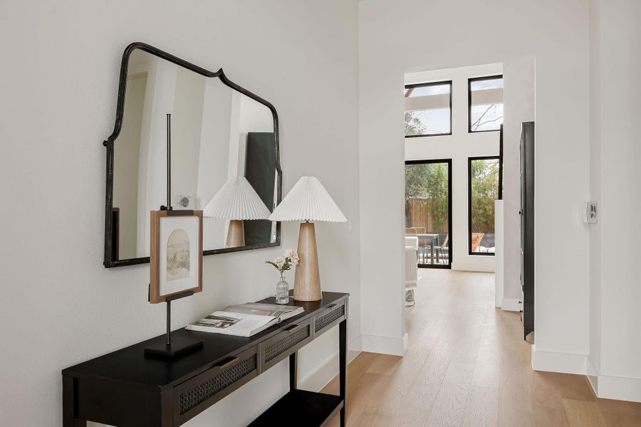 Furnished interior view inside a new home in , Austin (Image 4).