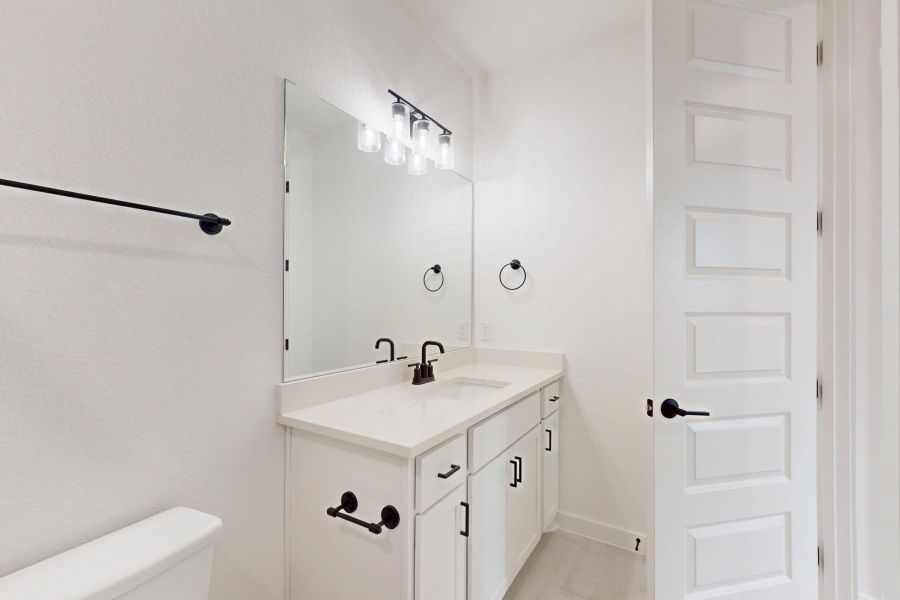 Furnished interior view inside a new home in Edgewood, Leander (Image 15).