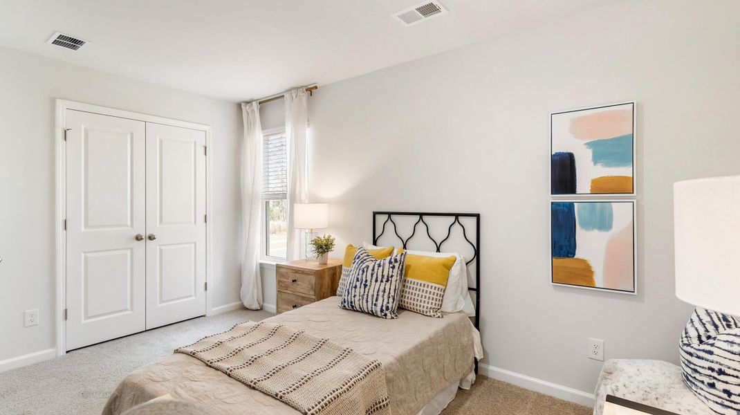 Furnished interior view inside a new home in Carolina Groves Townhomes, Moncks Corner (Image 22).