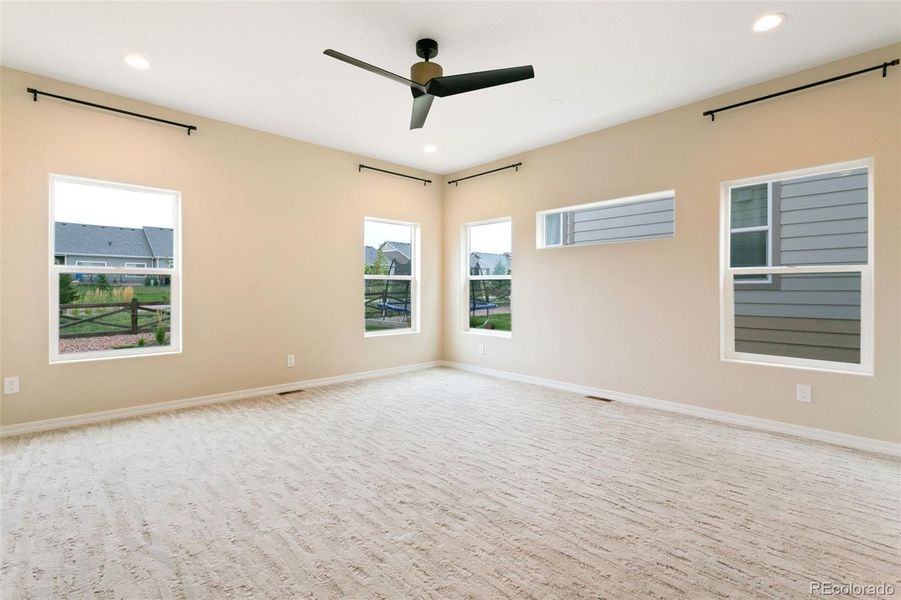 Spacious, unfurnished interior of a new home in , Colorado Springs (Image 42).