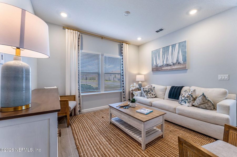 Furnished interior view inside a new home in , St. Augustine (Image 33).