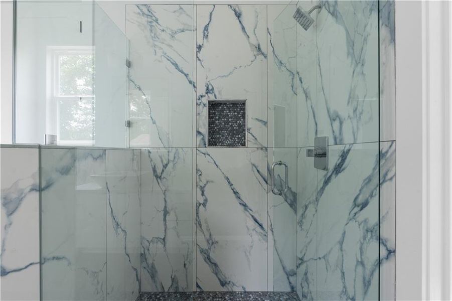 Furnished interior view inside a new home in , Atlanta (Image 60).