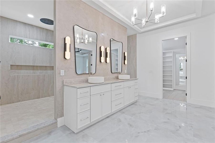 Furnished interior view inside a new home in , Lilburn (Image 49).