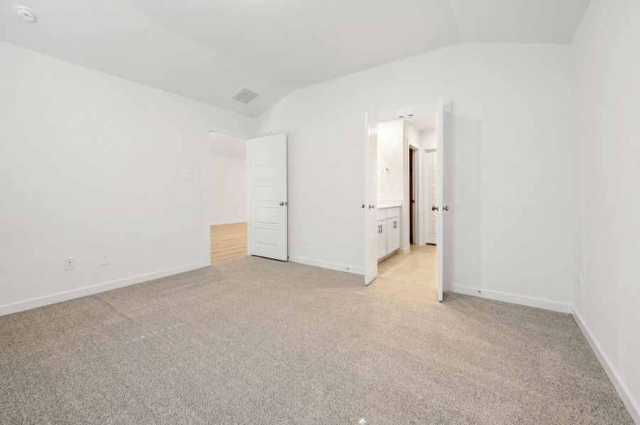 Photo is not of the actual home, but is an inspirational photo of builder’s model home and may depict options, furnishings, and/or decorator features that are not included