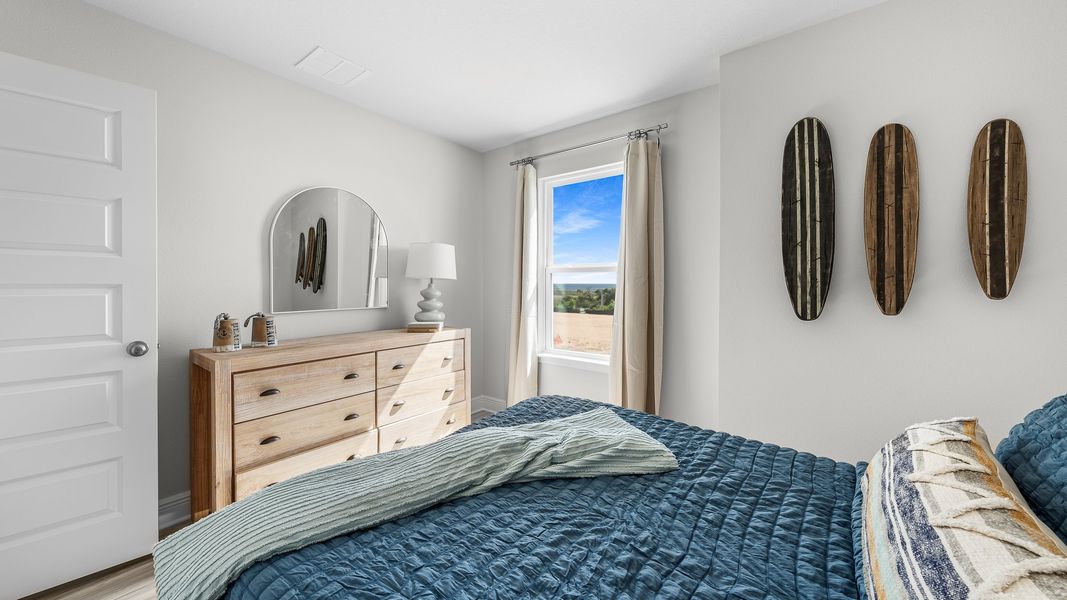 Furnished interior view inside a new home in Windmark Beach, Port Saint Joe (Image 27).