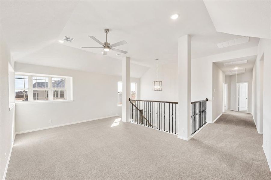 Spacious, unfurnished interior of a new home in El Dorado, Granbury (Image 30).