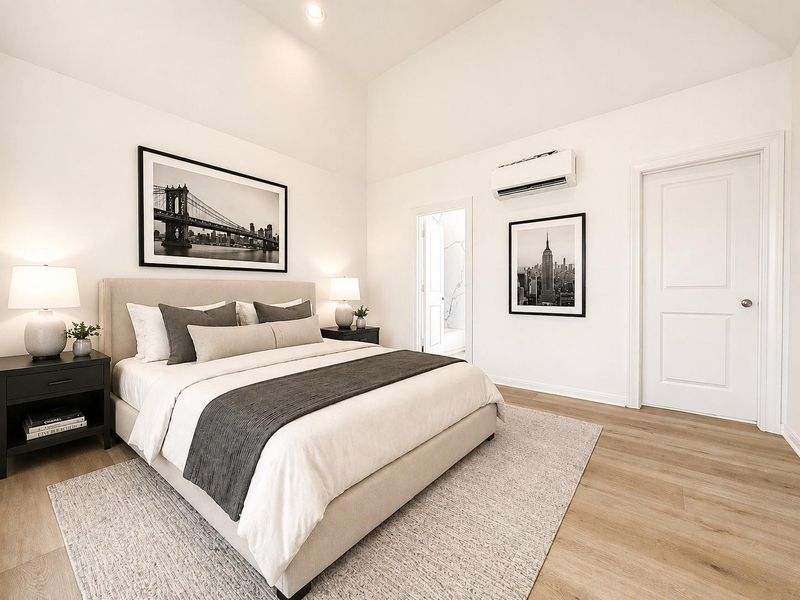 High ceilings in this primary suite! Virtual staging added. High ceilings in this primary suite! Virtual staging added.