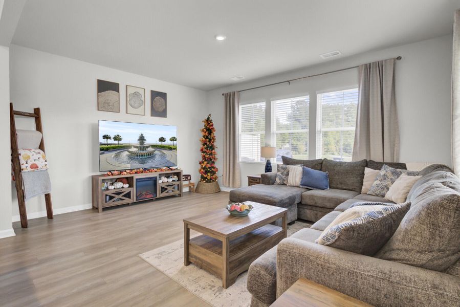 Furnished interior view inside a new home in , Summerville (Image 41).