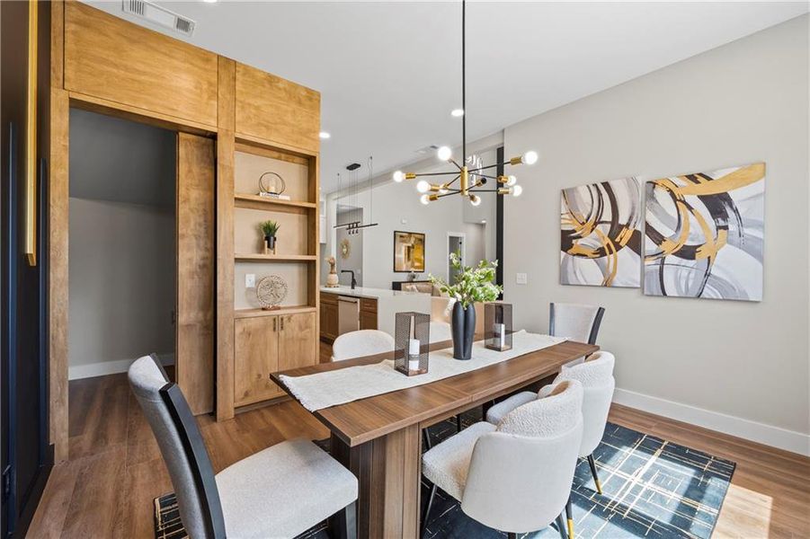 Furnished interior view inside a new home in , Athens (Image 32).