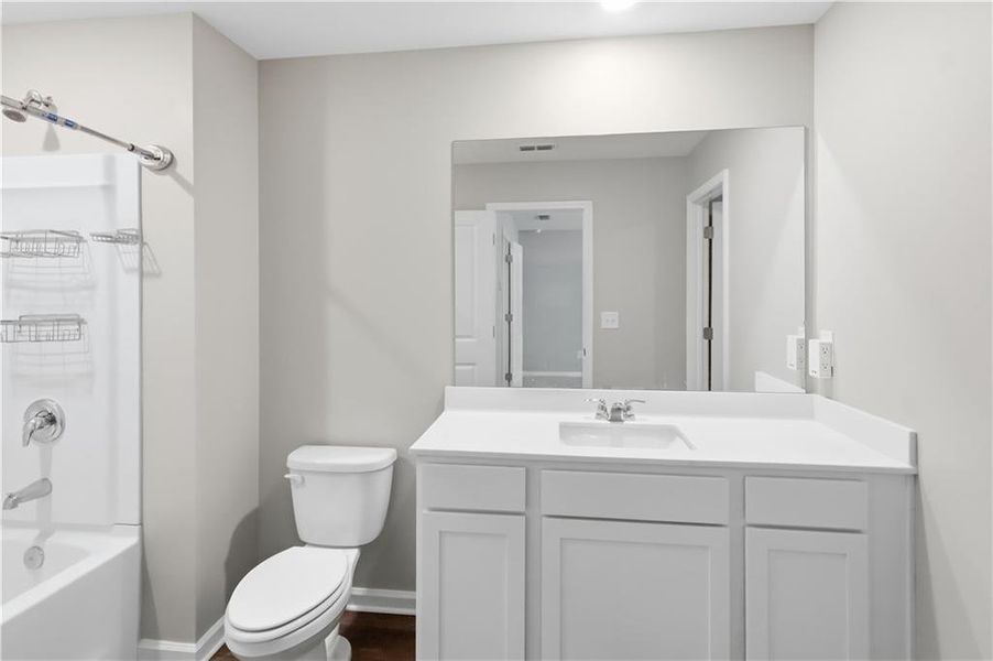 Furnished interior view inside a new home in , Atlanta (Image 7).