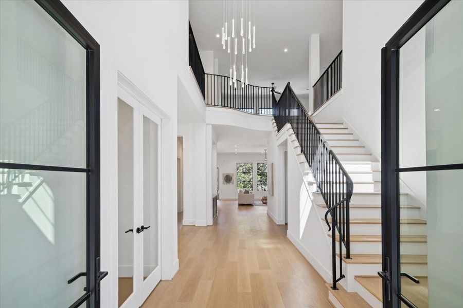 Furnished interior view inside a new home in , Houston (Image 29).