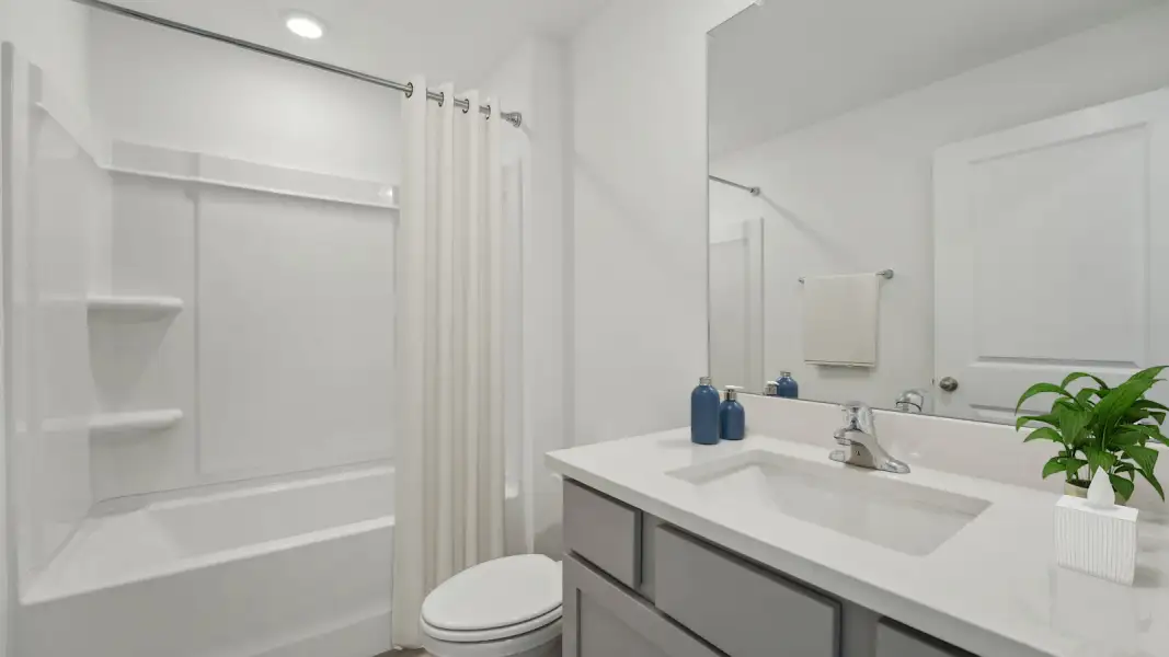 Furnished interior view inside a new home in Abbott Park, Zephyrhills (Image 12).