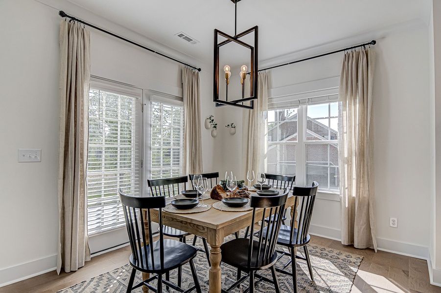 Representative furnished interior of a home built from the Jacob - Vanguard Collection by Mungo Homes in Fieldstone, Lexington (Image 5).