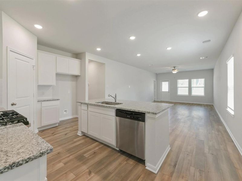 Furnished interior view inside a new home in The Villages at WestPointe, Dayton (Image 9).