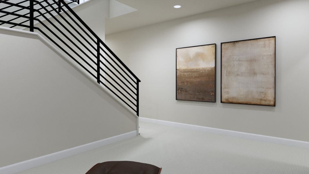 Representative unfurnished interior of a home built from the The Isleworth by Trumark Homes in RainDance, Windsor (Image 18).