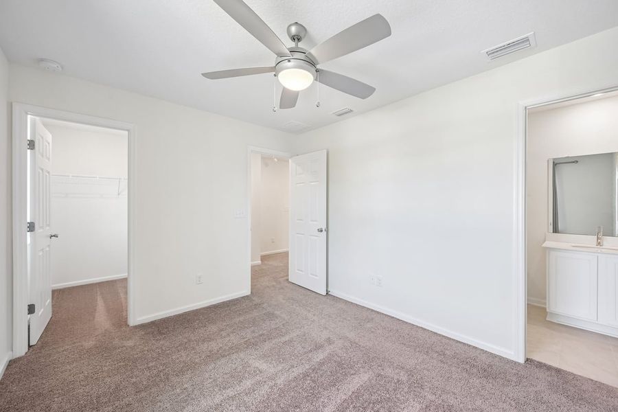 Spacious, unfurnished interior of a new home in Orchard Park Townhomes, St. Augustine (Image 20).