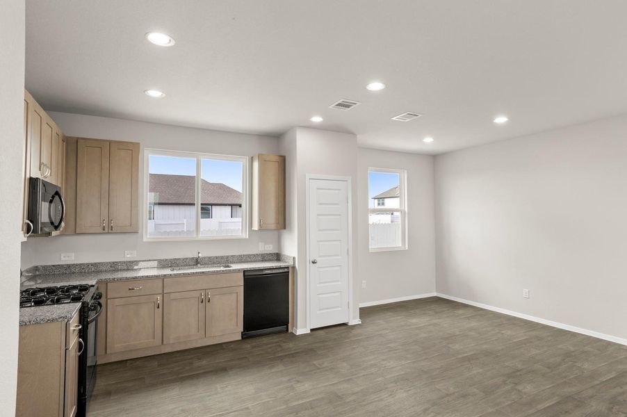 Furnished interior view inside a new home in Harvest Ridge, Elgin (Image 6). Furnished interior view inside a new home in Harvest Ridge, Elgin (Image 6).