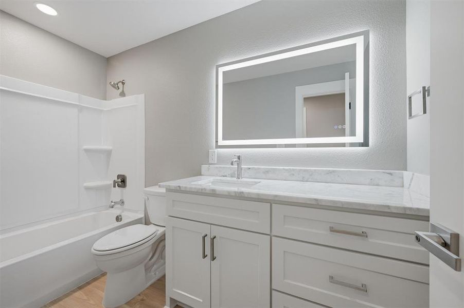 Furnished interior view inside a new home in , Sherman (Image 9).