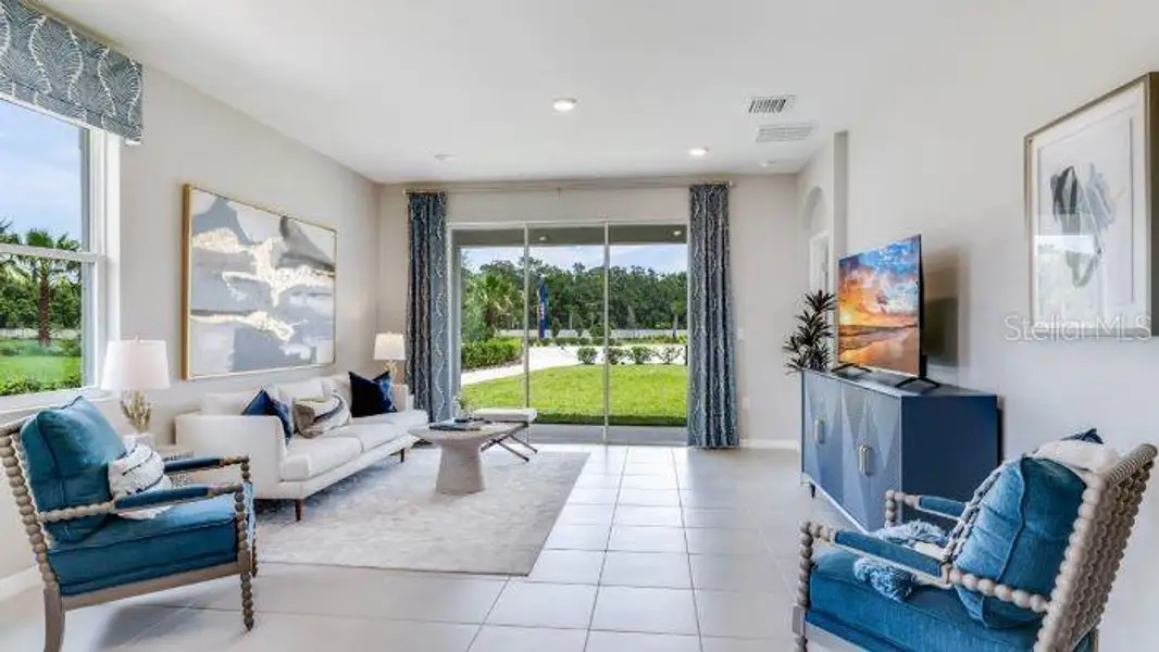Furnished interior view inside a new home in Star Farms at Lakewood Ranch, Lakewood Ranch (Image 13).