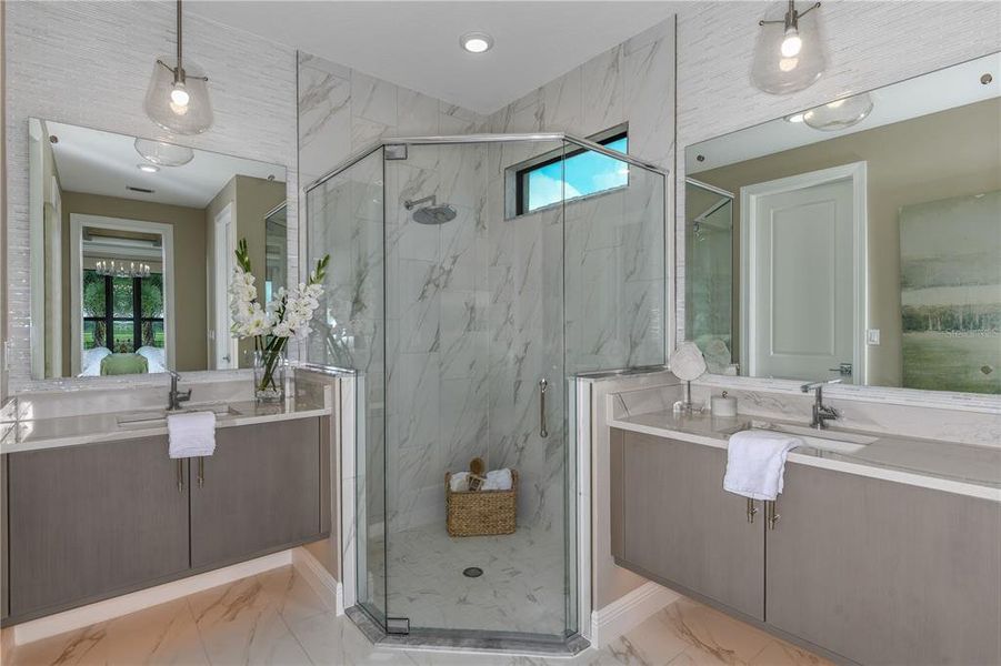 Furnished interior view inside a new home in Cresswind Lakewood Ranch, Lakewood Ranch (Image 32). Furnished interior view inside a new home in Cresswind Lakewood Ranch, Lakewood Ranch (Image 32).