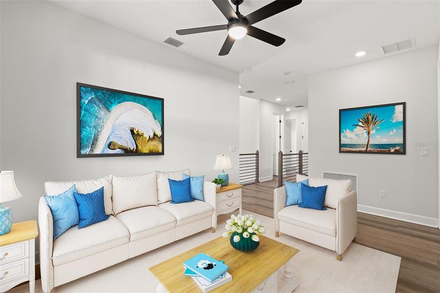 Furnished interior view inside a new home in , St. Augustine (Image 10).
