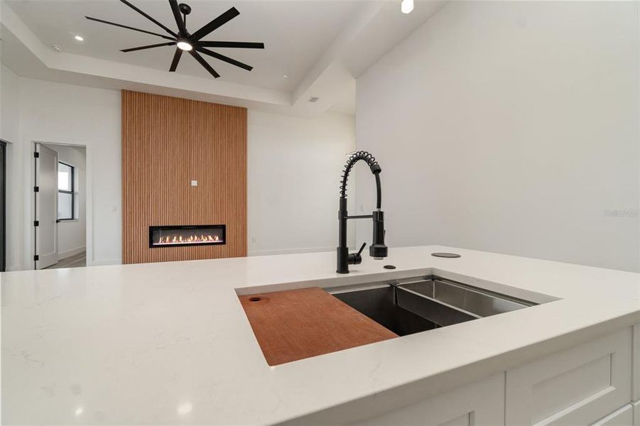 Close-up of interior finishes inside a home in , Cape Coral (Image 18).