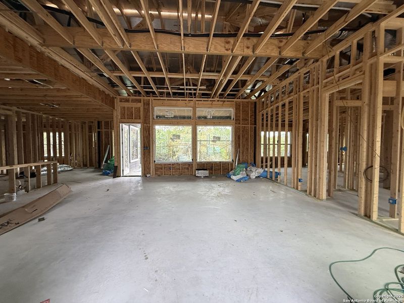 In-progress construction of a new home in , Spring Branch, TX (Image 7). In-progress construction of a new home in , Spring Branch, TX (Image 7).