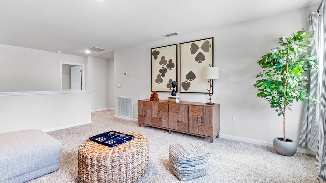 Furnished interior view inside a new home in Fallschase, Tallahassee (Image 3).