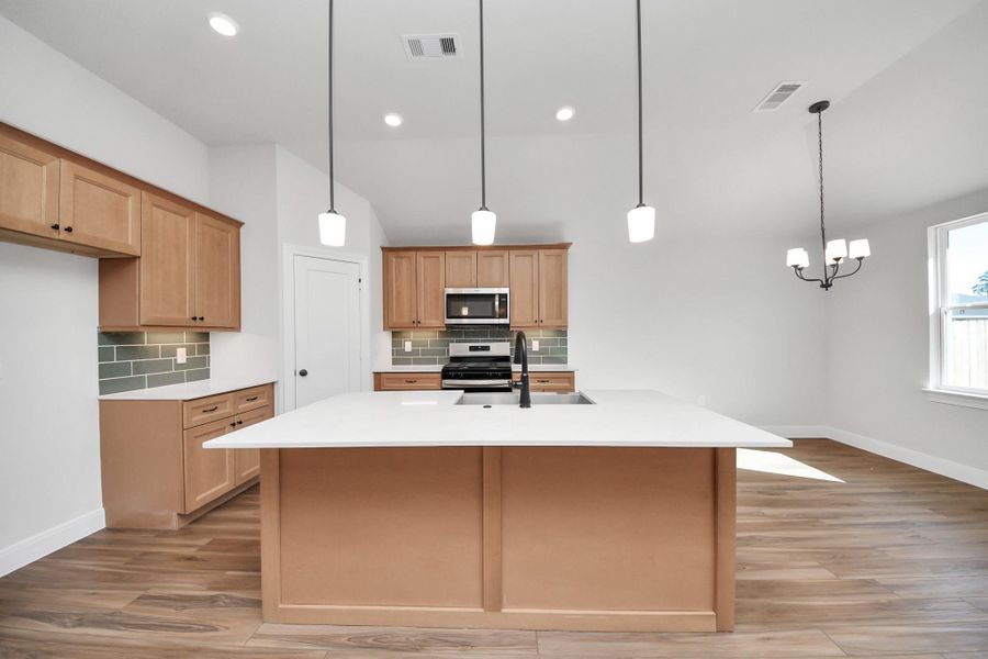 Furnished interior view inside a new home in Grand Oaks Reserve, Cleveland (Image 7).