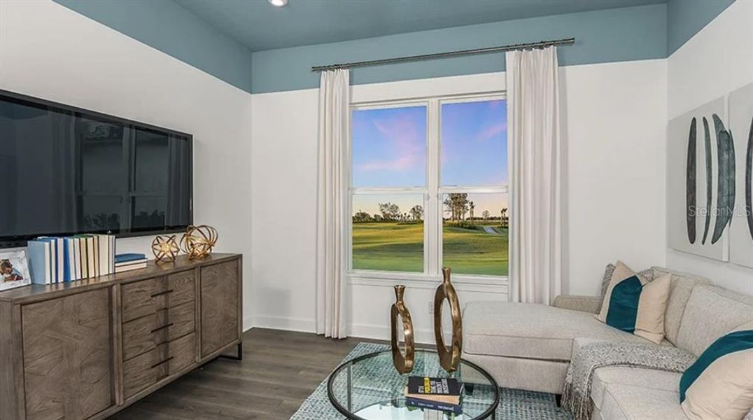 Furnished interior view inside a new home in Esplanade at Azario Lakewood Ranch, Lakewood Ranch (Image 11). Furnished interior view inside a new home in Esplanade at Azario Lakewood Ranch, Lakewood Ranch (Image 11).