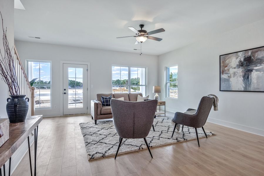 Open Concept Living Room Designed for Everyday Comfort