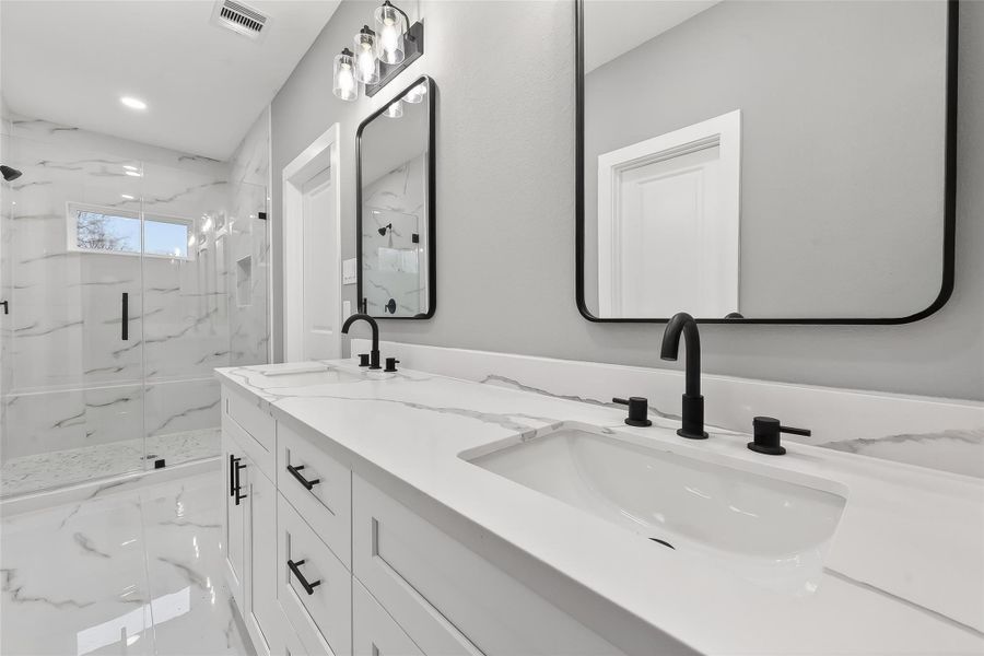 Furnished interior view inside a new home in , Houston (Image 8). Furnished interior view inside a new home in , Houston (Image 8).