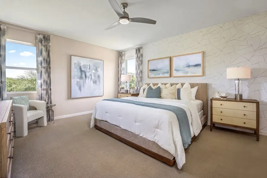 Representative furnished interior of a home built from the 1989 Modeled by KB Home in Deer Springs, Zephyrhills (Image 8).