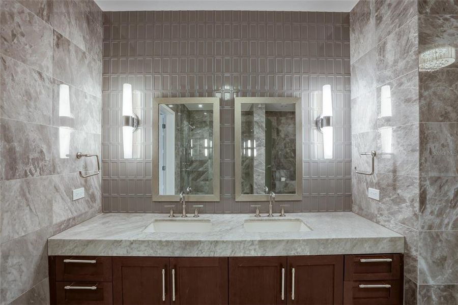 Furnished interior view inside a new home in , Tampa (Image 48).