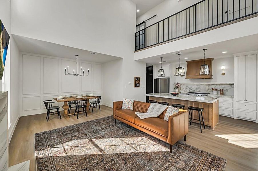 Furnished interior view inside a new home in , Waco (Image 40).