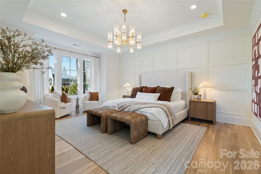 Furnished interior view inside a new home in Ferncliff at Cotswold, Charlotte (Image 7).