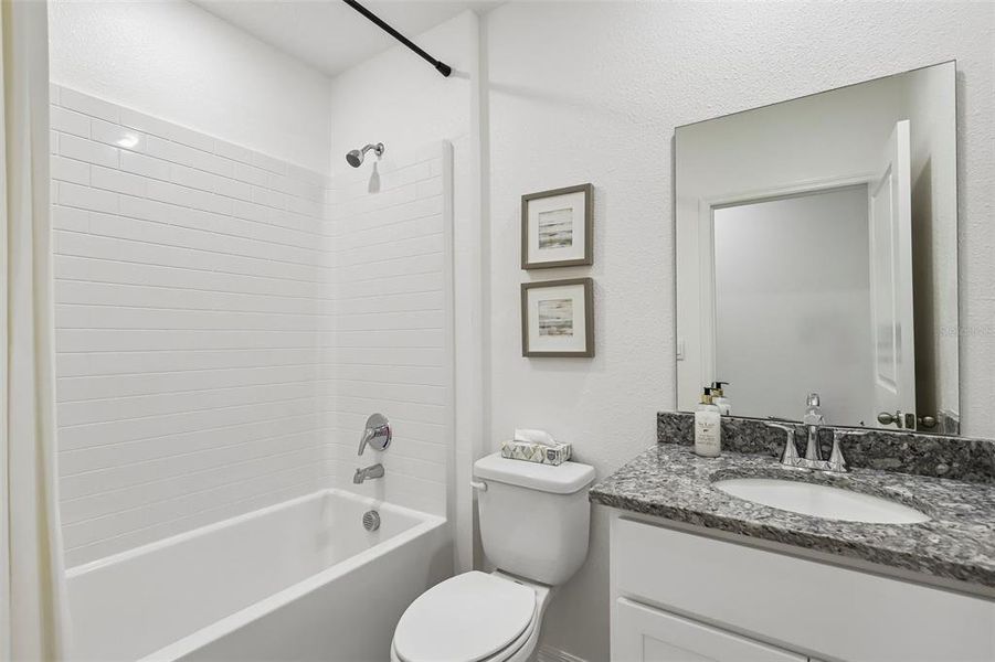 Furnished interior view inside a new home in Cassie Oaks, Jacksonville (Image 15). Furnished interior view inside a new home in Cassie Oaks, Jacksonville (Image 15).