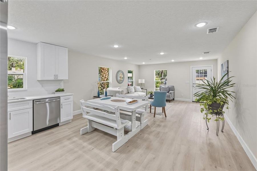 Furnished interior view inside a new home in , Deland (Image 18).