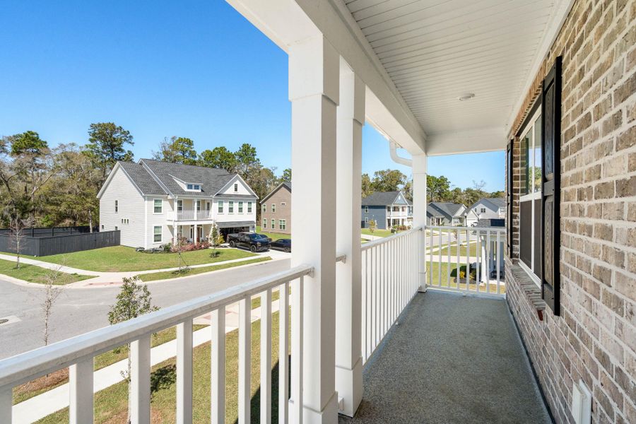 Exterior details and patio area of a home in , Beaufort (Image 31).